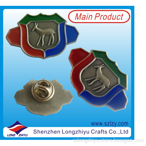 Antique Custom 3D Personalized Logo Badge (LZY-1000080)